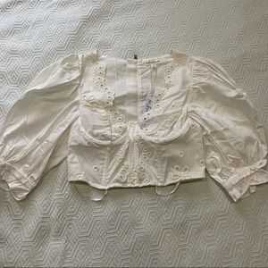 NWT for love & lemons corset top!